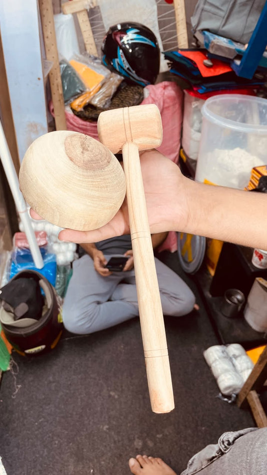 Wooden Embroidery Hammer / Mallet for Suit Designing & Embroidery Work