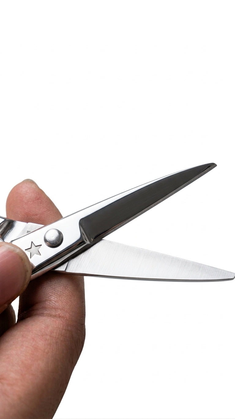 Silver Scissors for Cutting Embroidery Material
