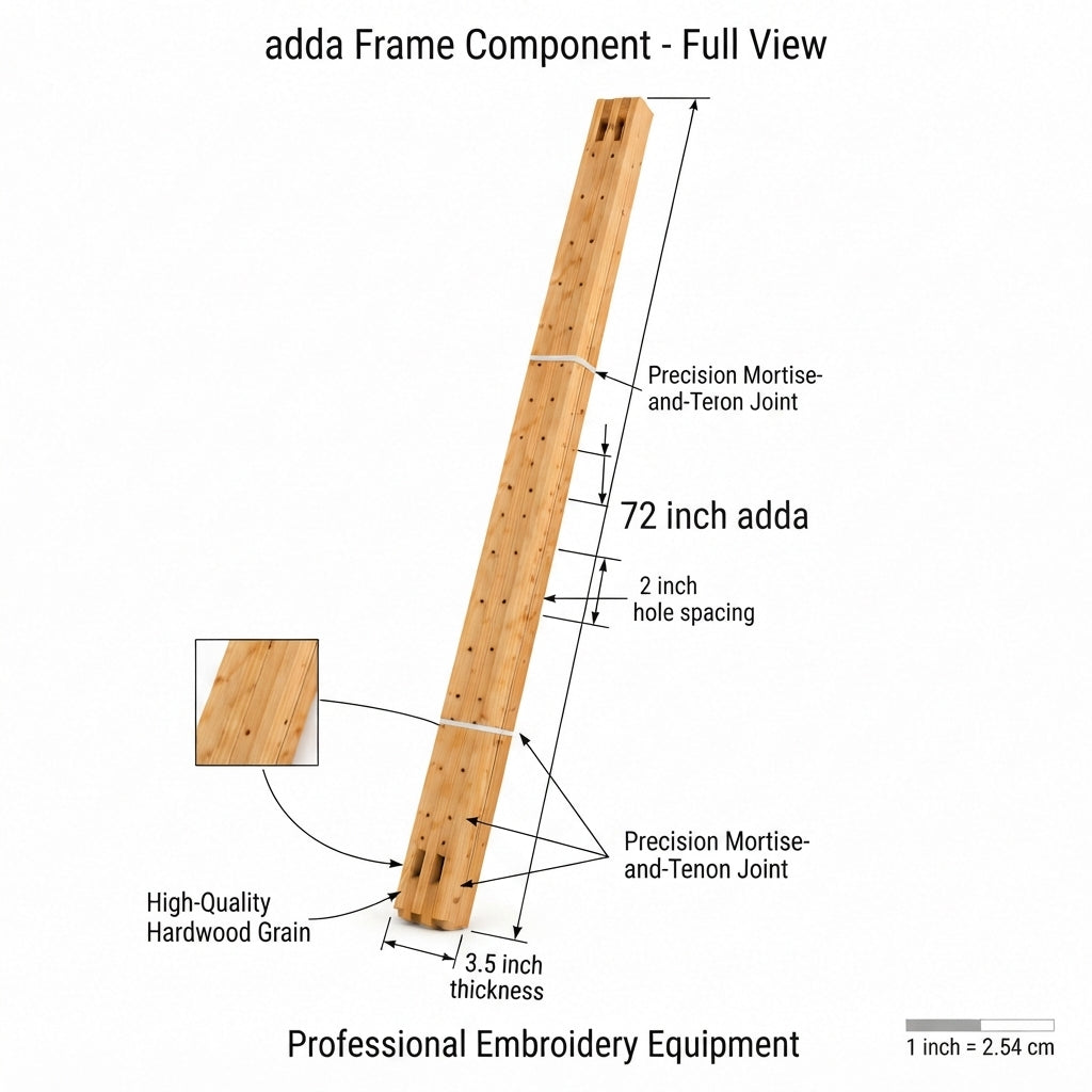72 Inch Embroidery Adda – Aari Work Embroidery Frame