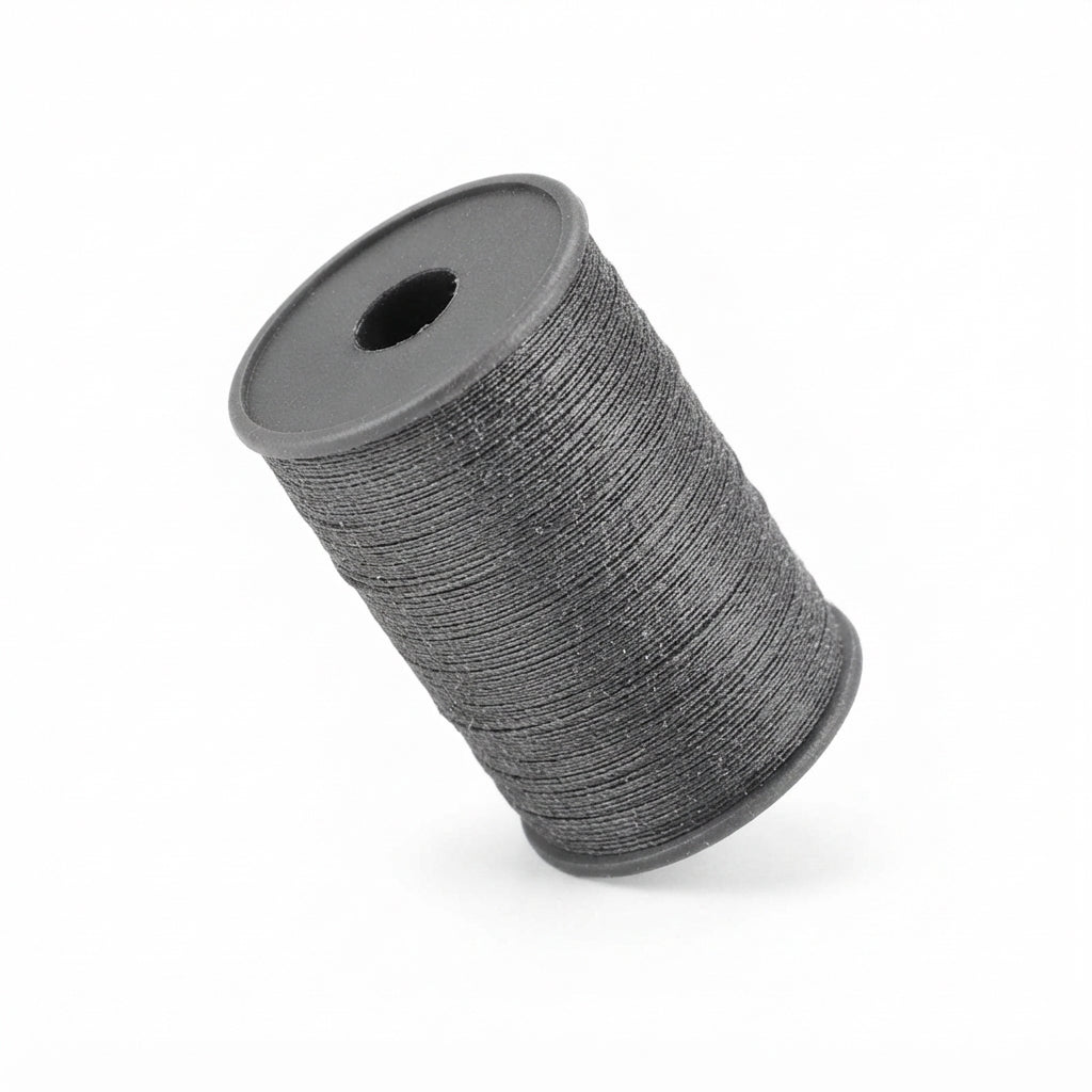 Black Tila Embroidery Thread – Mota 28/2 & Machine 120 | Small Size