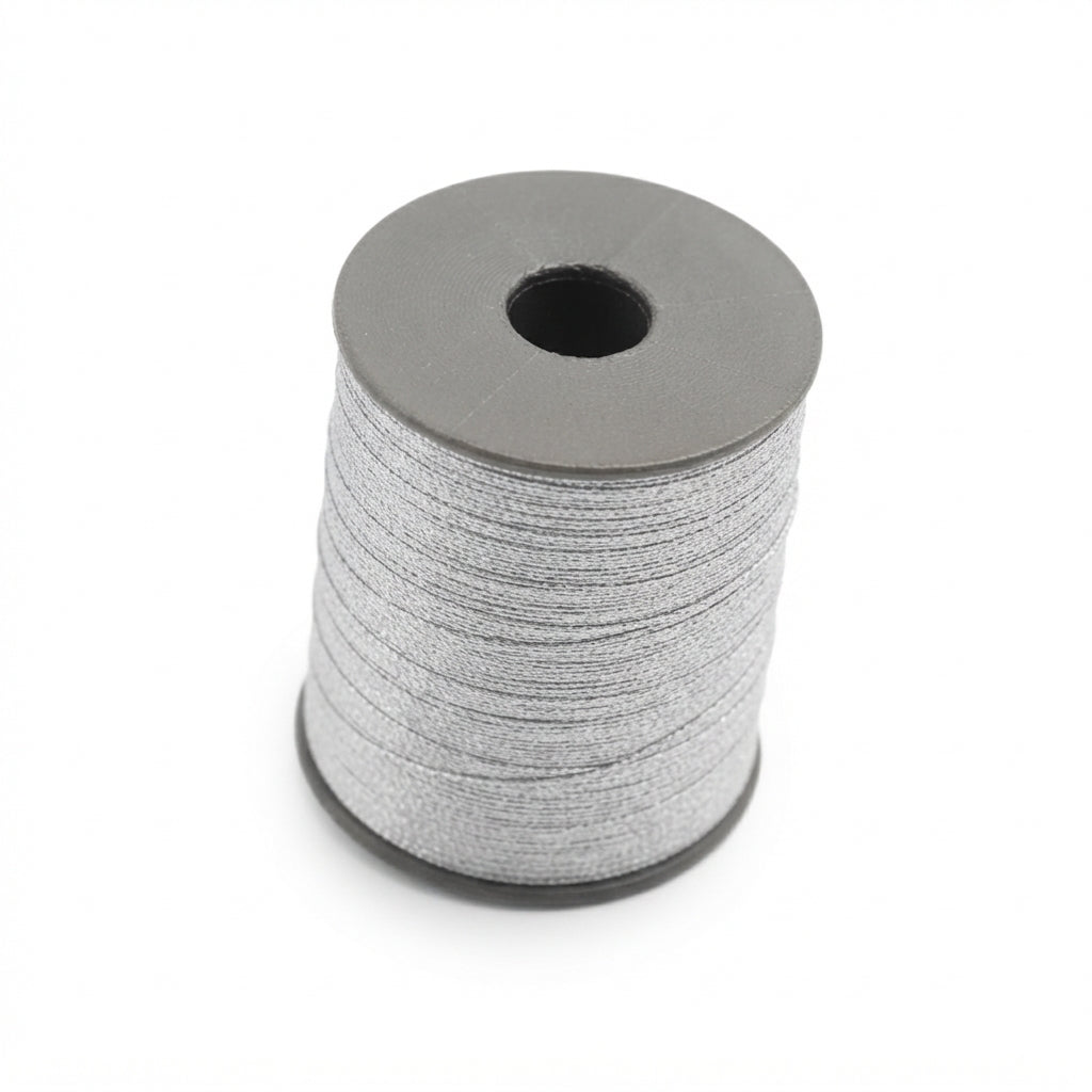 Silver Tila Embroidery Thread – Mota 28/2 &Machine 120 | Small Size