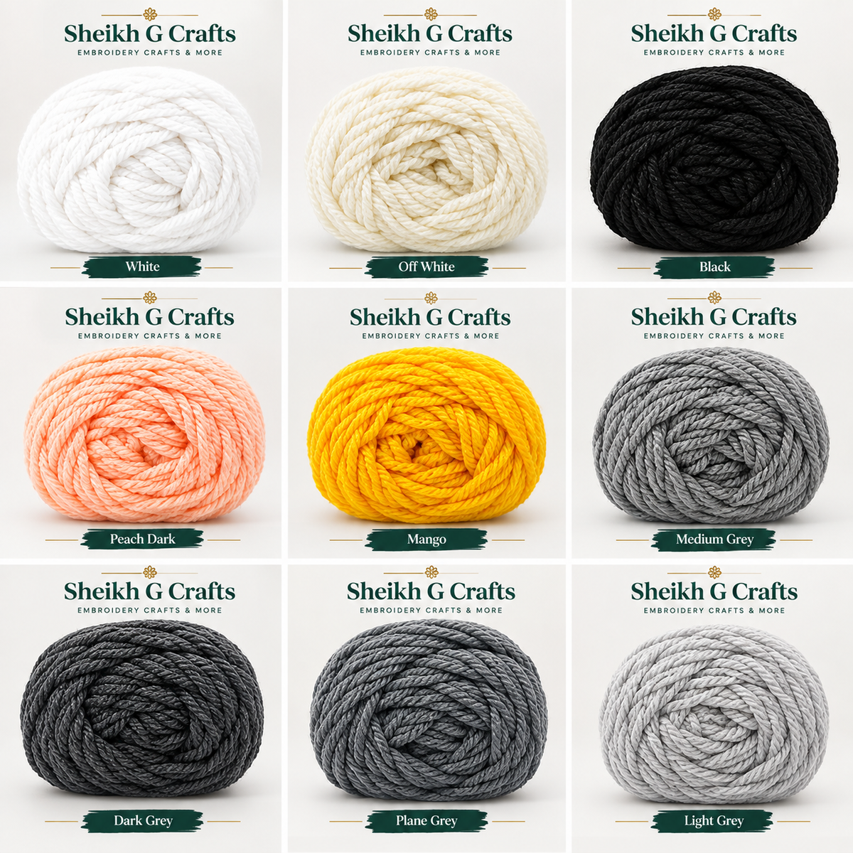 Double Knit Yarn for Knitting & Crochet – 1 Pc