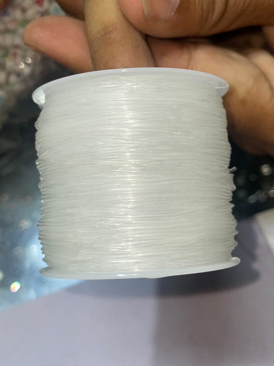 Crystal Tec Elastic Stretch String – 0.8mm, 100 Meter